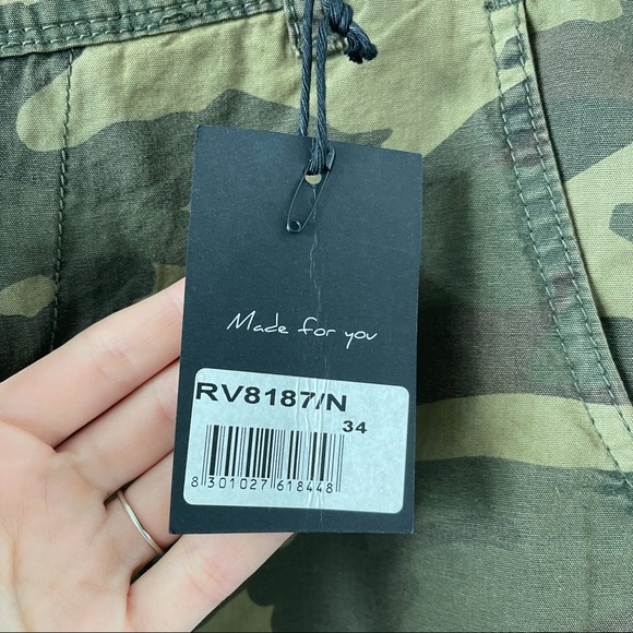 NOHOW CAYO COTTON CARGO IN GREEN CAMO - Picture 6 of 11